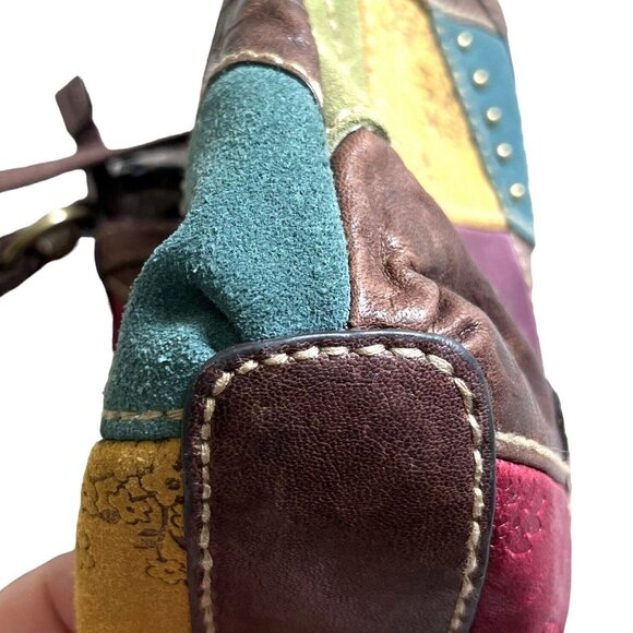 Fossil Multicolor Patchwork Crossbody Bag - Picture 10 of 14